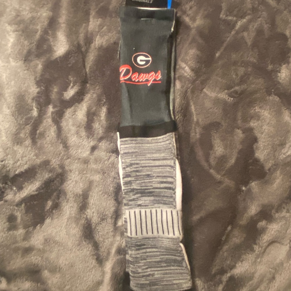 Go Dawgs sock